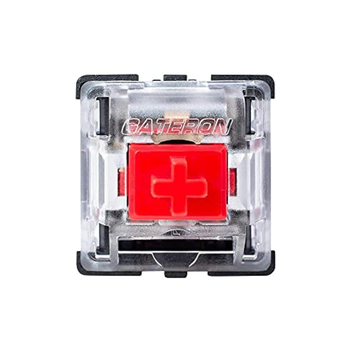 Granvela Pack 32 Gateron KS-8 Red Switches for Mechanical Keyboards,3-pin Blac