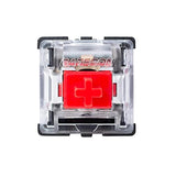 Granvela Pack 32 Gateron KS-8 Red Switches for Mechanical Keyboards,3-pin Blac