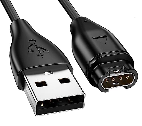 Charger for Garmin Watch, Ankky 3.3ft USB Charger Cable Data Sync Cable for Garmin 5/5S/5X/Plus/6/6S/6X/Pro/Forerunner 935/Quatix 5/Quatix 5
