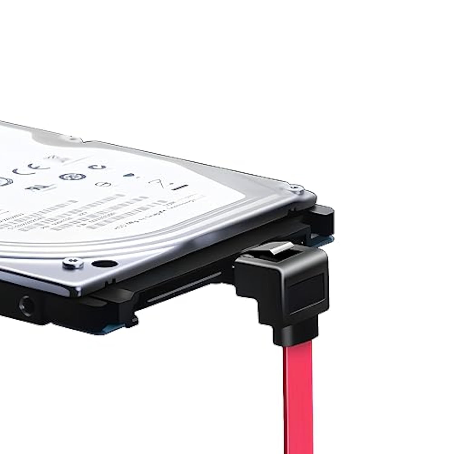 Sata Cable 5 Pack Sata Iii 6Gbps 90 Degree Right Angle With Locking Latch 18 I