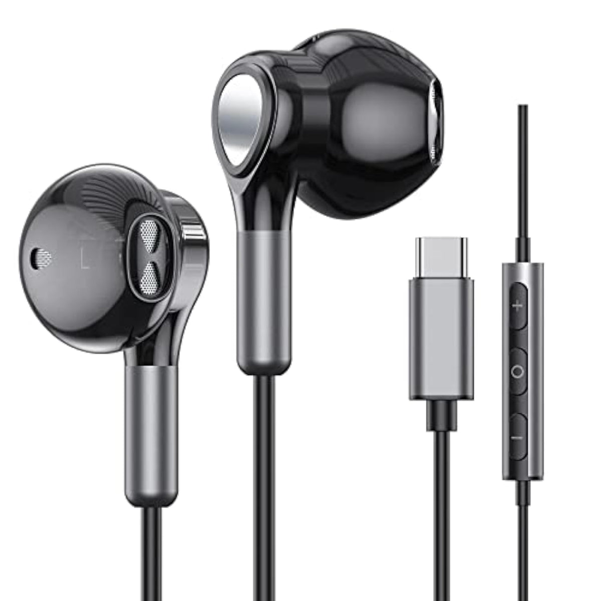 Usb C Headphones For Samsung Galaxy S22 Ultra S21 Fe S20 Z Flip 3 Fold 2 A53 U