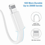 Iphone Charger Cable 10 Ft,[Apple Mfi Certified] 3Pack Extra Long Usb To Lightning Cable 10 Feet,Apple Charging Power Cord 10 Foot For Iphone 14 13 12 11 Pro Max Mini Xr X 9 8 7Plus 6S Ipad