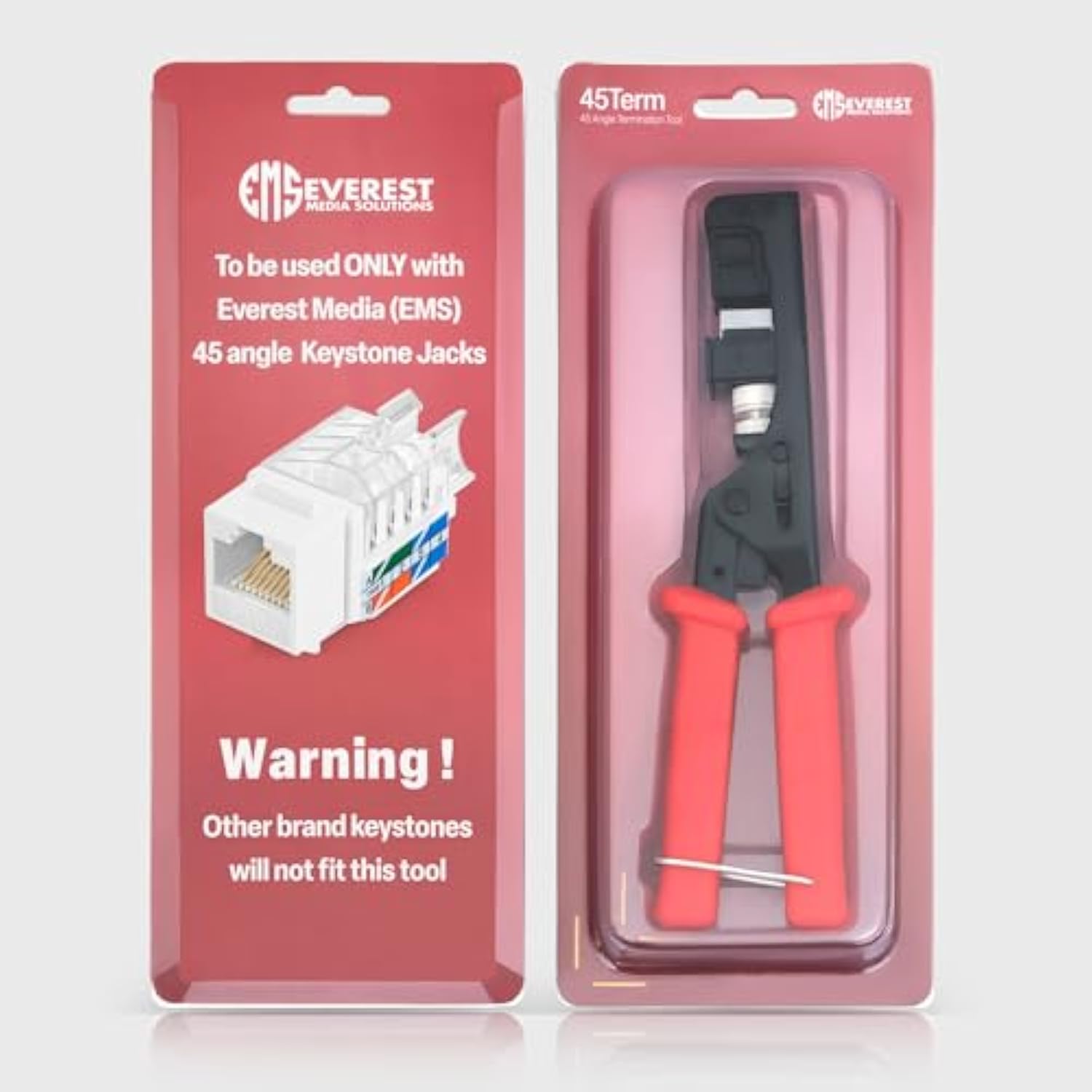 Bundle – 2 Items: 45Term - Speed Termination Tool + 50 Pack Of 45-Degree Angle