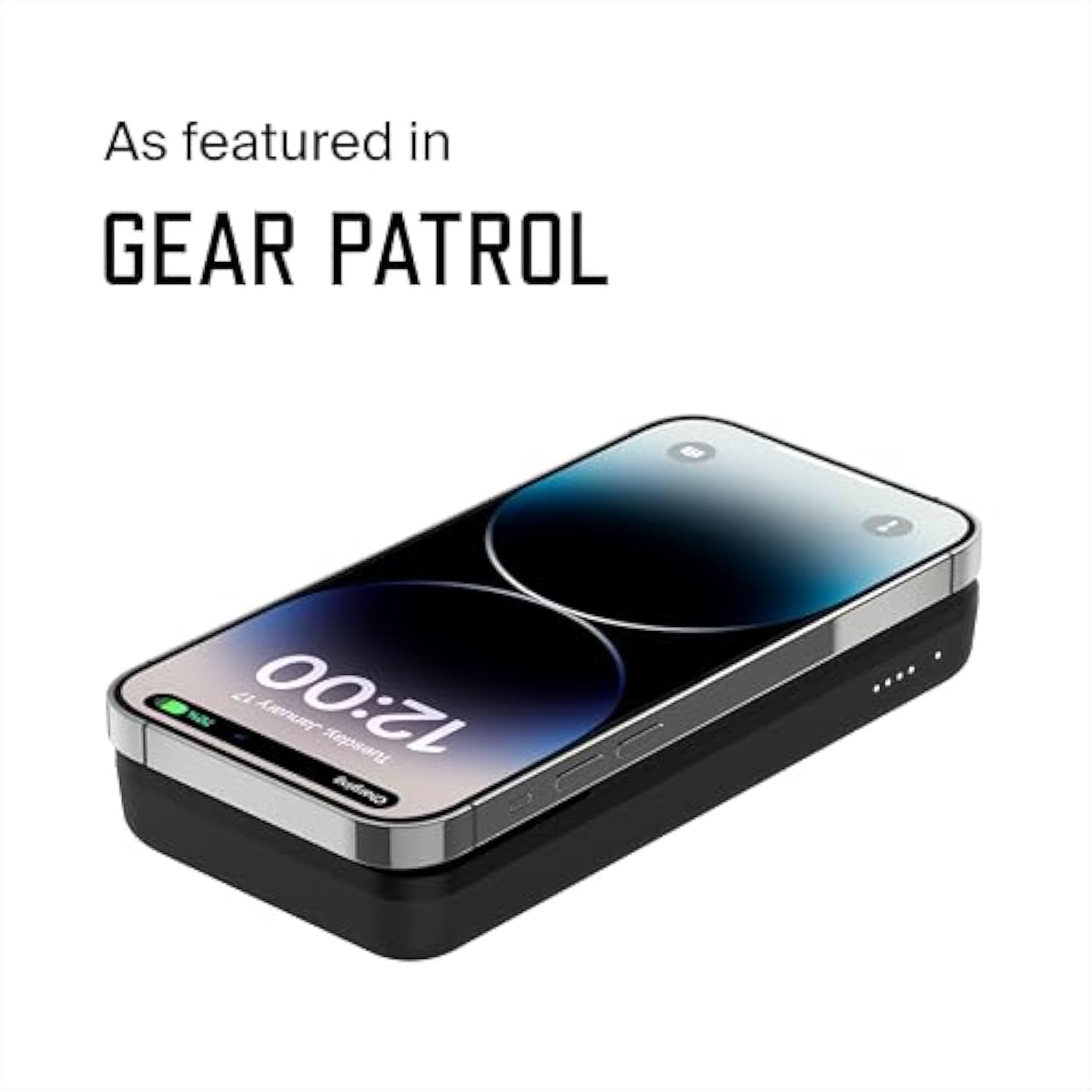 Belkin Portable Charger, Power Bank 10000 mAh - Magnetic USB-C 7.5W Fast Wireless Charger - MagSafe Charger Battery Pack - iPhone Charger - iPhone 17, Air, Pro, Pro Max, Google Pixel 10, etc. - Black