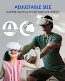 Original Replacement Head Strap For Meta Quest 2,Head Strap For Oculus Quest 2,With 2 Pair Thumb Grip Caps, Strap For Meta Quest 2,Strap For Oculus Quest 2