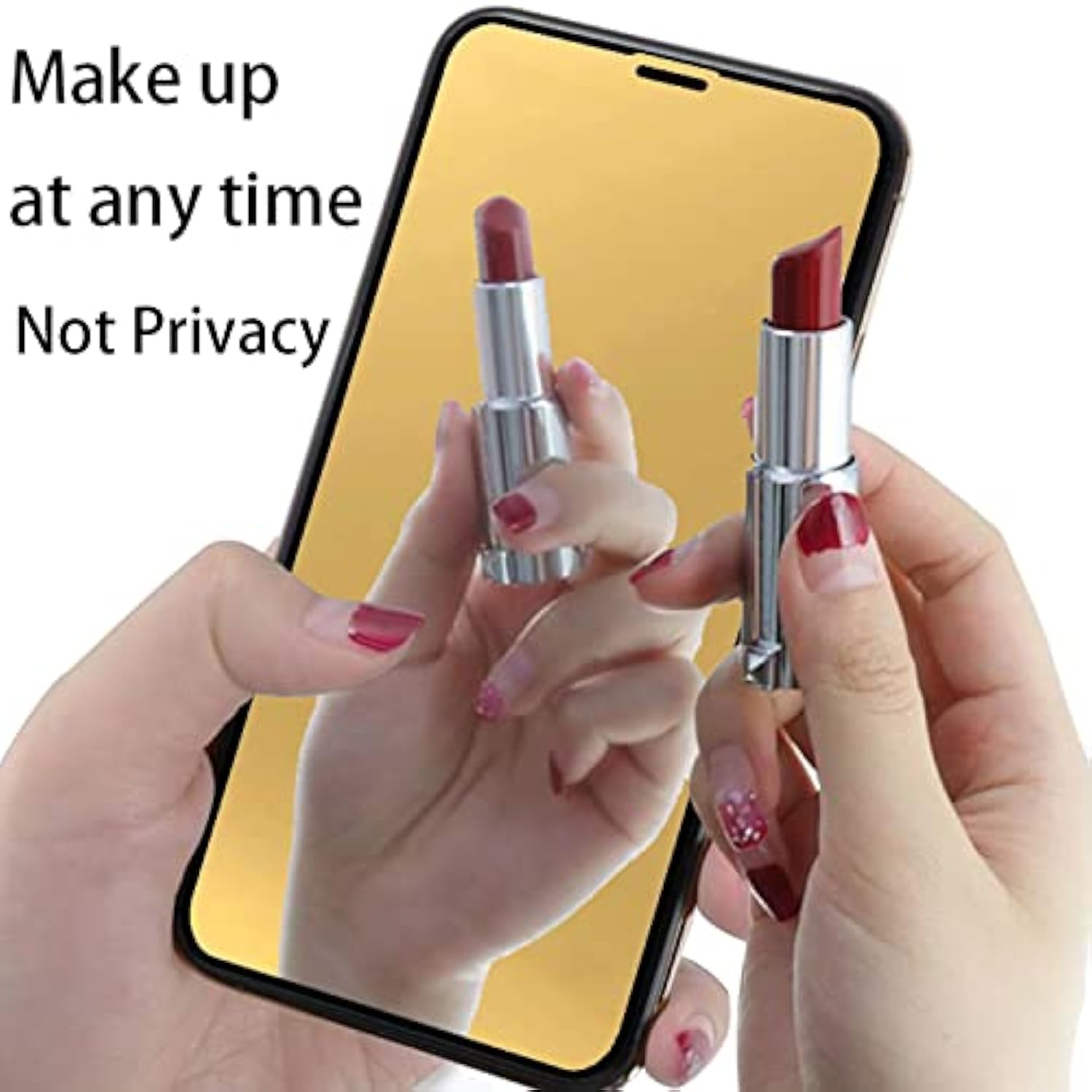 2 Pack Anti-Blue Tempered Glass Screen Protector Film For Iphone 16 Pro/Iphone 17 6.3 Inch Gold
