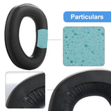 Gsp 300 Earpads Replacement Ear Cushions Cover Compatible With Sennheiser Gsp 370, Gsp 300, Gsp 301, Gsp 302, Gsp 303, Gsp 350 Gaming Headset Ear Pads Soft Protein Leather And Memory Foam Earmuffs