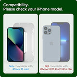 Spigen Tempered Glass Screen Protector Refills [GlasTR EZ FIT Refills] designed for iPhone 13 Mini - 2 Pack
