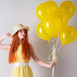 Yellow Balloons Different Sizes 105Pcs 5/10/12/18 Inch Yellow Balloon Garland Kit For Wedding Baby Shower Birthday Party Supplies Bridal Shower Decorations