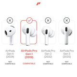 3 Pairs For Airpods Pro 1St Gen Ear Hooks Covers [Added Storage Pouch] Accessories Compatible With Apple Airpods Pro Generation 1 (White)