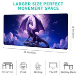 Cool Pickle Gaming Mouse Pad – 12X31.5In Non-Slip Rubber Yellow Desk Mat With Funny Fruit Food Sunglass Design – Large Extended Mousepad For Office Home Laptop – Game Deskmat Gifts Decor