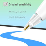 Replacement Pencil Tips For Apple Pencil, Multiple Durable Ipencil Tip Nibs Accessories For Ipad Pro/Apple Pencil Pro/Usb-C/ 1St Gen/ 2Nd Generation (6 Pcs)