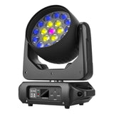 Minejie 19X15W Moving Head Stage Light,Rgbw 4-In-1 Led Zoom Beam Wash Strobe Effect,Dmx Sound Activated,540° Pan 270° Tilt,Professional Dj Lighting For Club Wedding Party Bar (Luces Para)