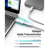 Usb To Usb C Adapter, Usb 3.2 & 10Gbps, Usb C Female To Usb Male Adapter, Supe