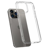 Spigen Ultra Hybrid Designed for iPhone 14 Pro Case (2022) [Anti-Yellowing], [Military-Grade Protection] - Crystal Clear