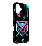 Baseball Ice Cream Drip with Sprinkles Home Plate Youth Boys Case for iPhone 16