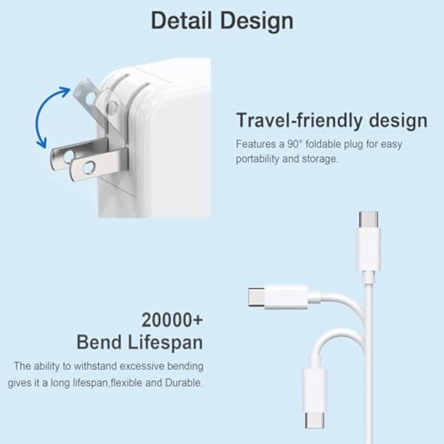 Mac Book Pro Charger,96W Usb C Fast Laptop Charger Power Adapter For Macbook P