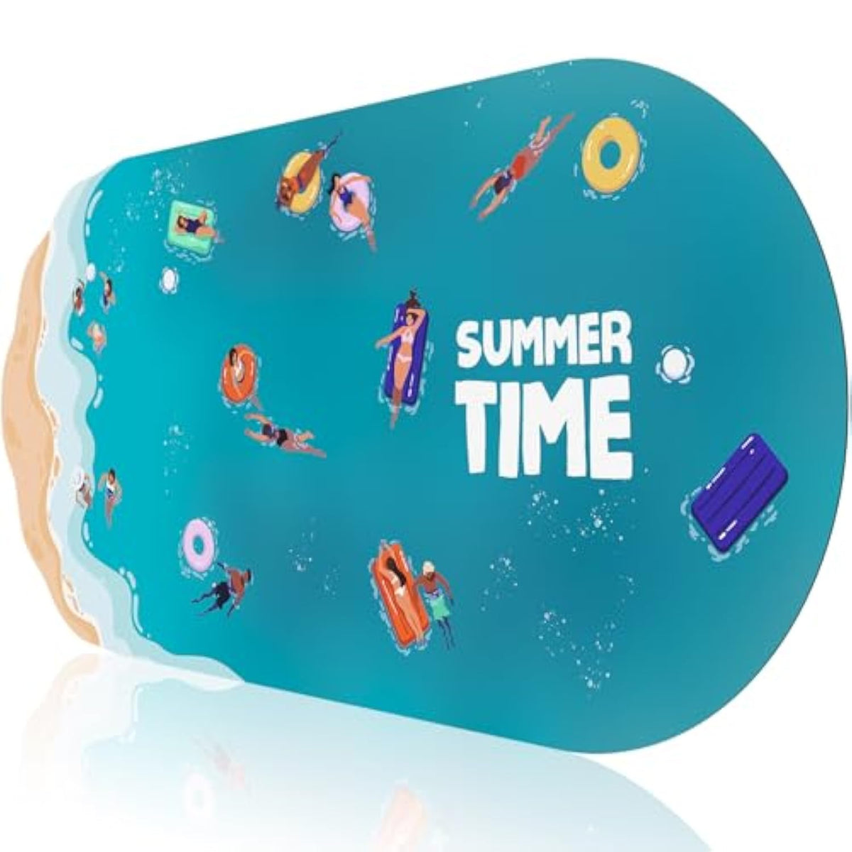 Cute Mouse And Keyboard Pad, Non-Slip Rubber Base Desktop Matt, Waterproof Long Mousepad, 35.4" X 15.7" Desk Protector Mat, Computer Mat For Work, Gaming, Studying
