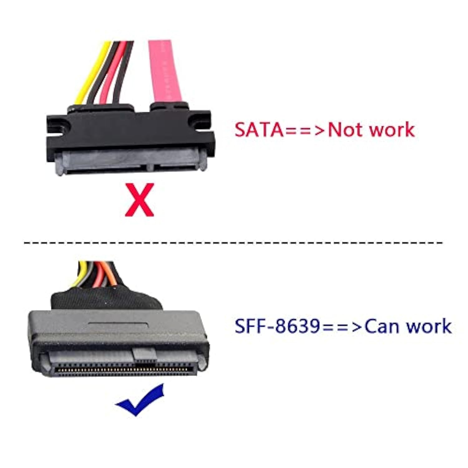 xiwai PCI-E 4.0 X4 Lane to NVMe PCIe SSD U.3 U3 Kit SFF-8639 Host Adapter for