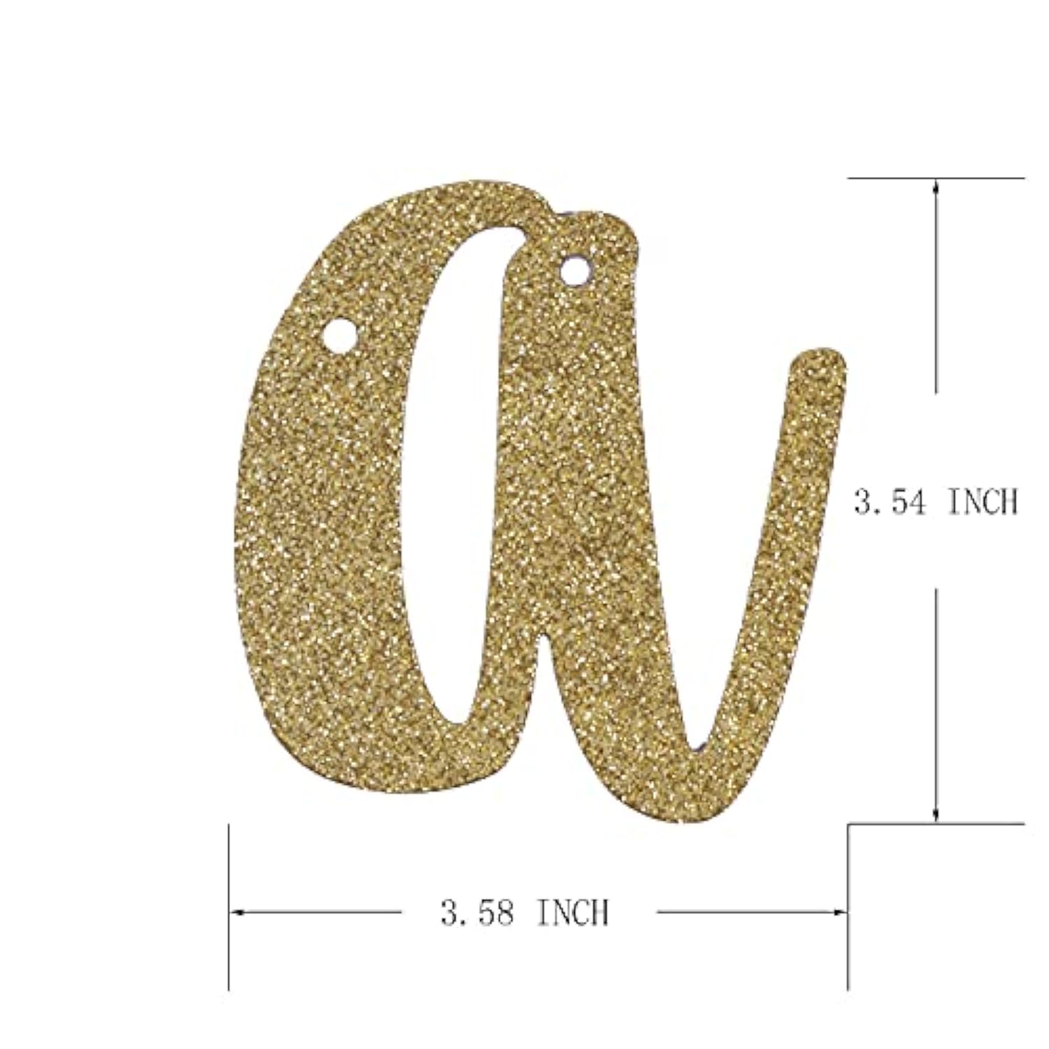 Happy 50Th Anniversary Banner Sign Gold Paper Glitter Party Decorations For 50Th Wedding Anniversary Party Supplies Letters Gold Pre-Strung