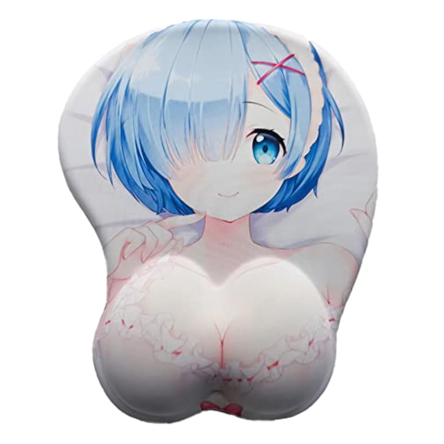 3D Annie Ergonomic Soft Silicone Cartoon Girl Mousepad Wrist Support Computer Mousepads