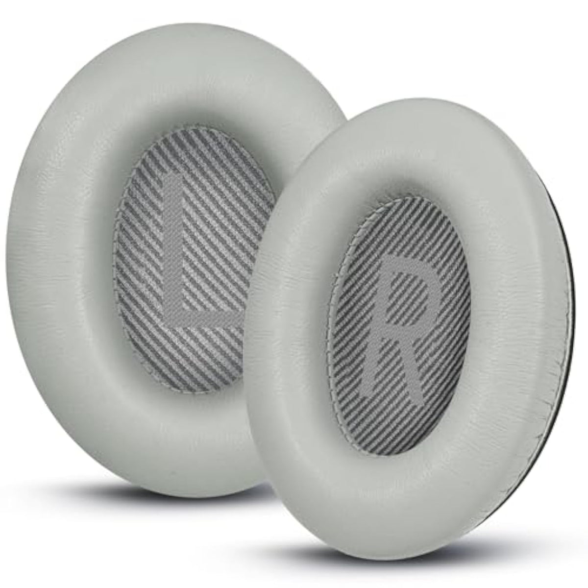 Headphones Replacement Ear Pads, Sheepskin Ear Cushions For Bose Quietcomfort 35 (Qc35) Improved Durability, Ear Pads Cushions With High-Density Foam, Thickness And Sound Isolation - Gray