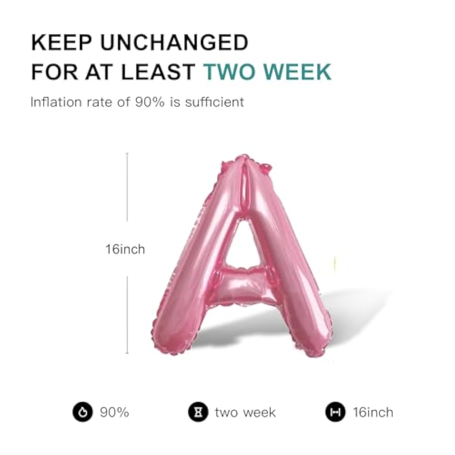 58 Pc Medium Blue Letter Balloons: Mylar A-Z & Vowels for Custom Party Banners