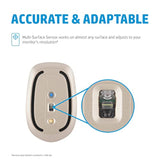 HP 410 Slim Bluetooth Mouse - Bluetooth 5.0, Swift Pair, Blue optical sensor, adjustable up to 1600 DPI tracking, Portable, sleek for Wins PC, Laptop, Notebook, Mac, Work with Chromebook (4M0X5AA#ABL)