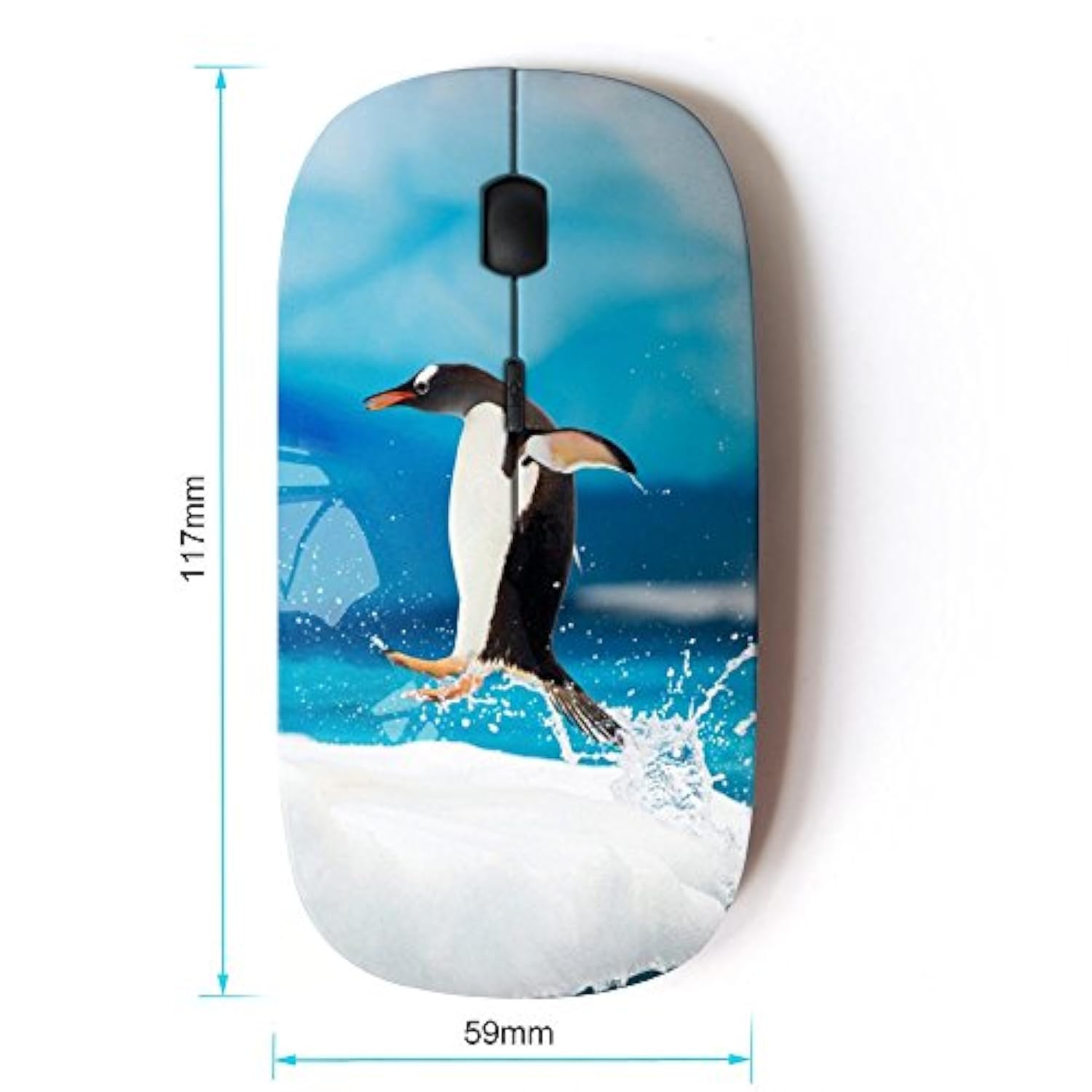 [ Optical 2.4G Wireless Mouse [ Jumping Penguin ]