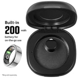 Herz P1 Rapid Charging Case - Smart Ring Portable Charging Case with 200 mAh Battery Magnetic Charger