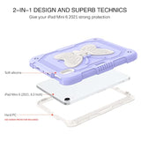 Ipad Mini 6 Case, 2021 Ipad Mini 6Th Generation Case With Pencil Holder 2 In 1