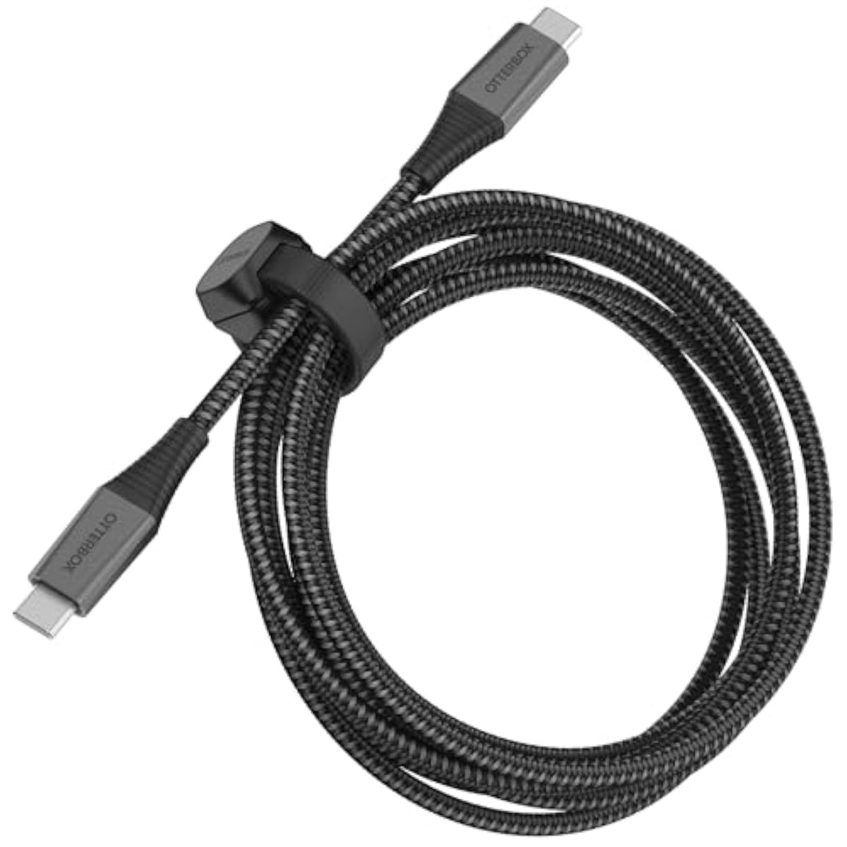OtterBox Premium Pro Fast Charge USB-C to USB-C Cable, 2m - Haunted Hour (Black)