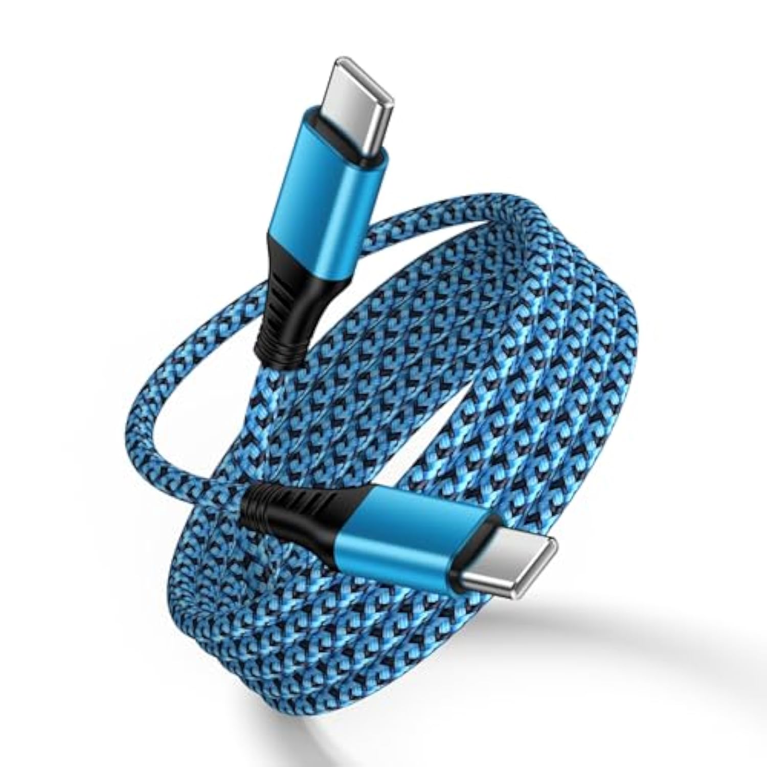 Samsung S25 Edge Fast Charging Cord Usb C Braided Charger Cable 3.1A 10Ft Long Type C Power Cord For Samsung Galaxy Z Fold 7/6/Z Flip 7/6 A17 A16 5G A36 A56 A15 S25 Ultra S24 Fe S23 S22 S21 S20 S10