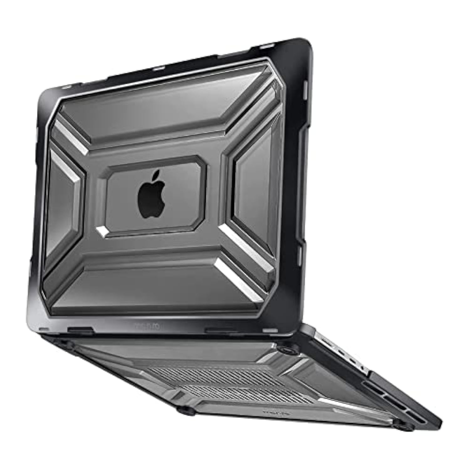 MOSISO Compatible with MacBook Pro 16 inch Case 2025 2024 2023 2022 2021 M4 M3 M2 M1 A3403 A3186 A2991 A2780 A2485 Pro Max, Plastic Hard Shell with TPU Bumper&Carrying Sleeve Bag&Keyboard Cover, Black