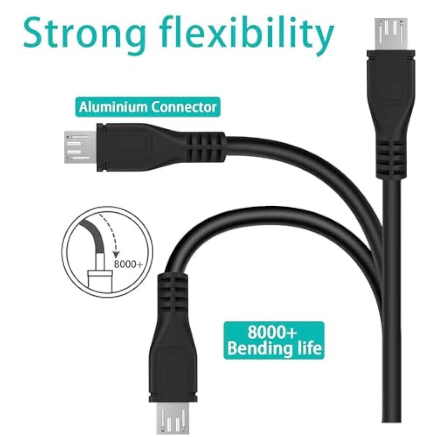 Replacement Usb Charging Cable Compatible With Amazon Echo Dot 2Nd Generation