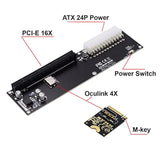 Pci-E 3.0 M.2 M-Key To Oculink Sff-8612 Sff-8611 Host Adapter For Gpd Win Max2