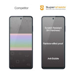 (3 Pack) Designed For Motorola Edge (2021) / Motorola Edge 5G Uw Tempered Glass Screen Protector, Anti Scratch, Bubble Free