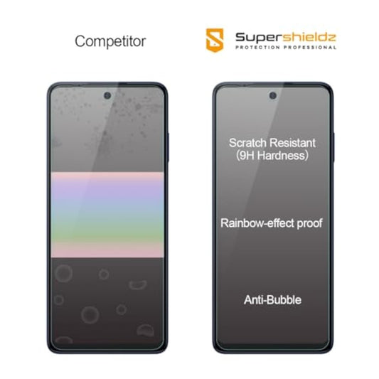 (3 Pack) Designed For Motorola Edge (2021) / Motorola Edge 5G Uw Tempered Glass Screen Protector, Anti Scratch, Bubble Free