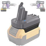 V6 Battery Adapter For V6 Battery, For Convert Dewalt 20V Battery Or Milwaukee 18V Battery To V6 Battery, Converter For Dc62 Sv03 Sv04 Sv09 Dc59 Vacuums (Adapter Only)