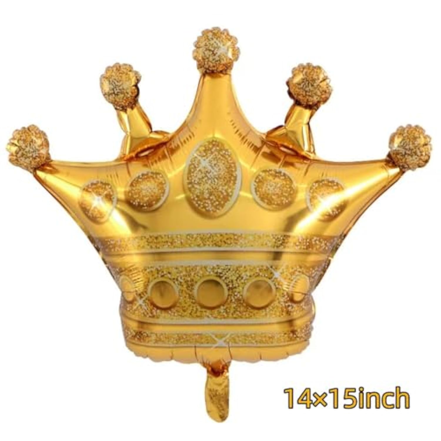 40 Inch Navy Blue Crown Number 1 Balloons,Giant Large 1 Balloon, 1St Birthday Decoration Balloons ?First Birthday Decorations For Boy? Baby Shower Decoration Supplies (Laser Blue Number 1)