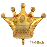 40 Inch Navy Blue Crown Number 1 Balloons,Giant Large 1 Balloon, 1St Birthday Decoration Balloons ?First Birthday Decorations For Boy? Baby Shower Decoration Supplies (Laser Blue Number 1)