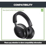 Quietcomfort Ultra Earpads Cushion Replacement With Protein Leather For Quietcomfort Ultra Headphone