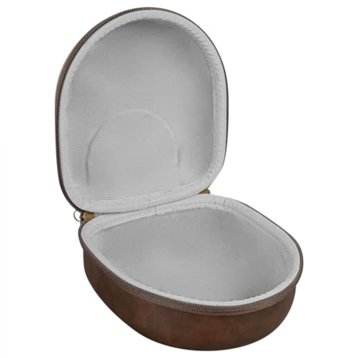 Geekria Shield Headphones Case Compatible with Marshall Major II/III/IV/V, Mid ANC, Replacement Hard Shell Travel Carrying Bag with Cable Storage (Brown)