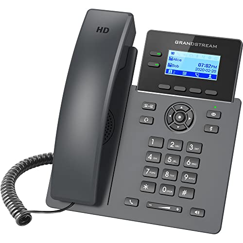 Grp2602 Ip Phone | 2 Lines, 4 Sip Accounts | 2.4-Inch Lcd Display | Dual-Port 10/100 Ethernet