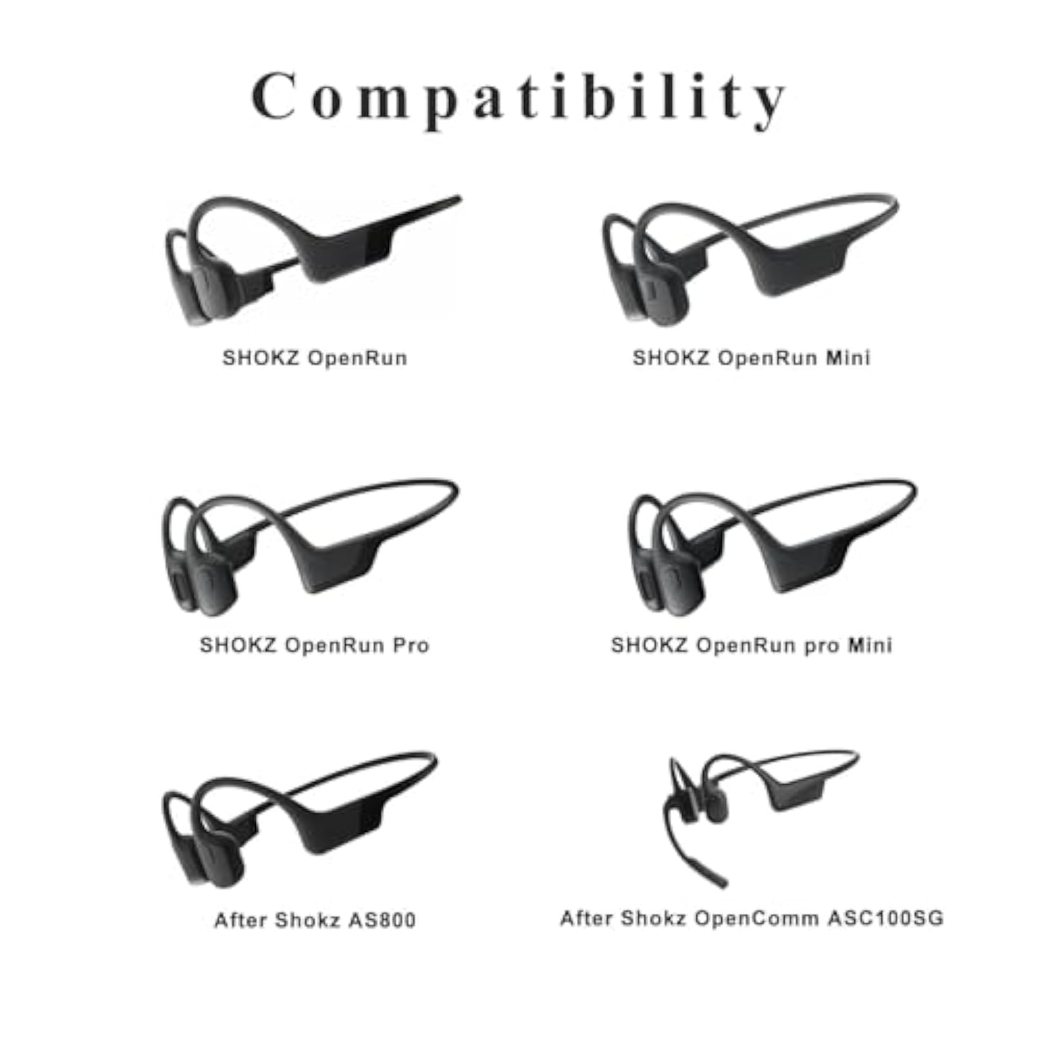 Fast Wall Charger For Shokz Charging Cable, Magnetic Usb Charger Cord Compatible For Aftershokz Aeropex As800, Shokz Openrun, Opencomm Bone Conduction Headphones (Wall Adapter+Cable)