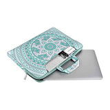 MOSISO Laptop Shoulder Bag Compatible with MacBook Air 13 M2 A2681 M1 A2337 A2179 A1932/Pro M2 M1 A2338 A2251 A2289 A2159 A1989 A1706 A1708, Carrying Briefcase Handbag Sleeve Mandala MO-MDL001