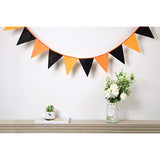 Felt Black And Orange Banner Graduation Party Decoration