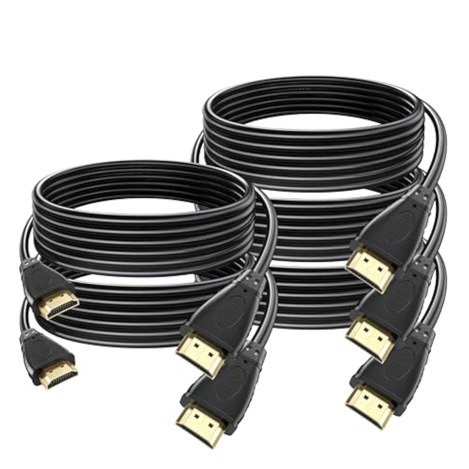 Short Hdmi Cable 4Ft, 4K Uhd Hdmi Cable Male To Male Adapter For Arc & Cl3 Rat
