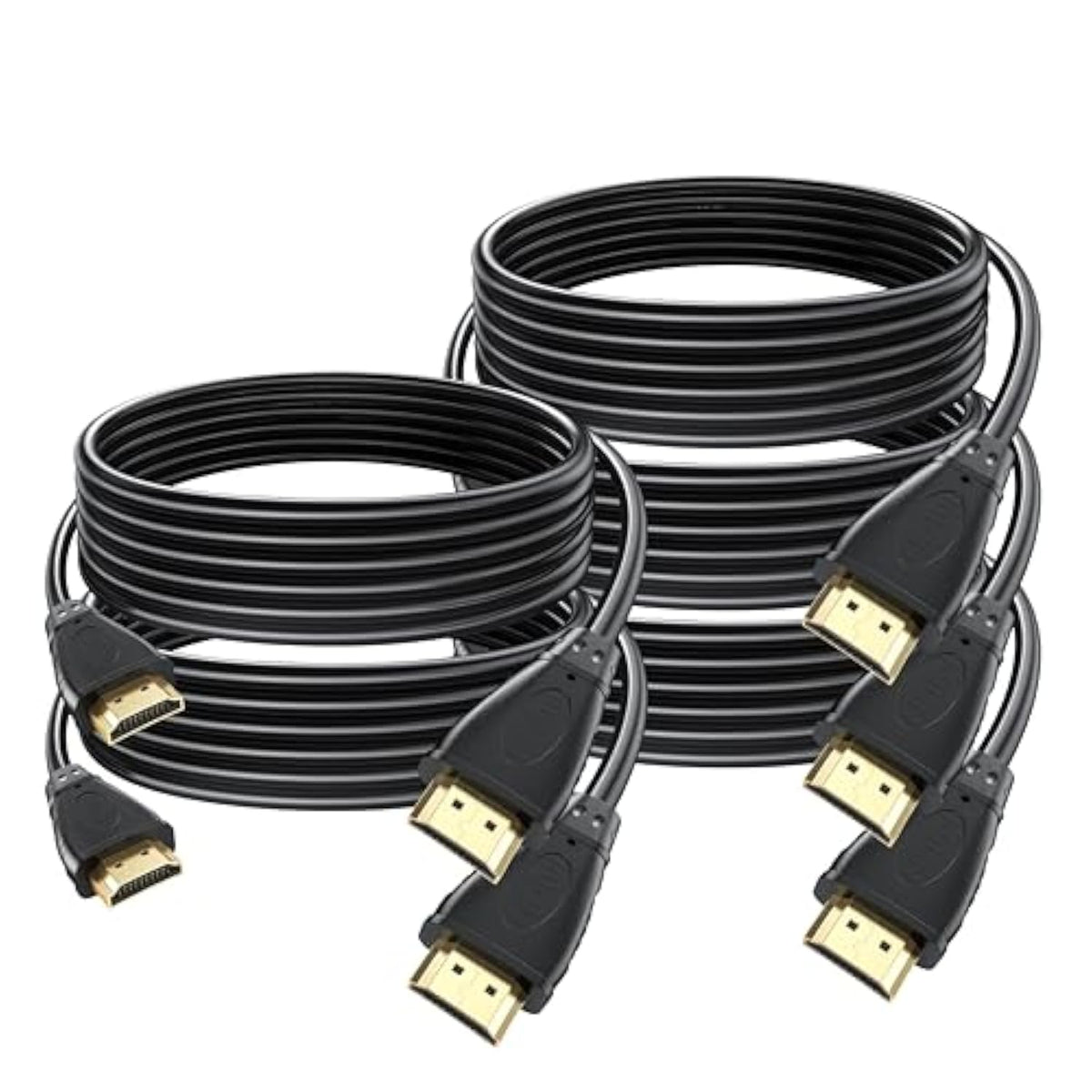 Short Hdmi Cable 4Ft, 4K Uhd Hdmi Cable Male To Male Adapter For Arc & Cl3 Rat