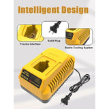 Dc9310 Fast Charger Replacement For Dewalt 18V Battery Charger Dc9096 Dc9098 Dc9099 Dc9091 Dc9071 De9057 Dw9096 Compatible With Dewalt 18V Xrp Ni-Cd/Ni-Mh Battery(Not For Lithium Battery)